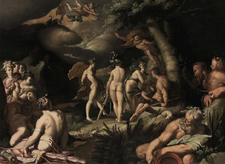 Abraham Bloemaert The Judgement of Paris oil painting image